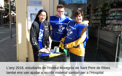 RECOLLIDA MATERIAL SANITARI PEL NEPAL