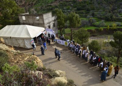Acondicionamiento del Centro de la Association de Jeunes de Tighmarte para la realización de actividades de dinamización cultural y comunitaria en Tighmarte (Marruecos)